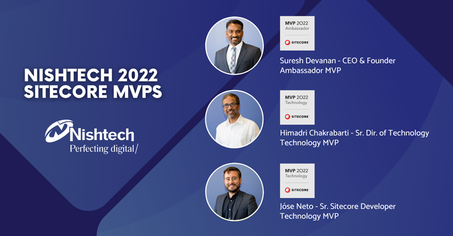 2022 Nishtech Sitecore MVPs