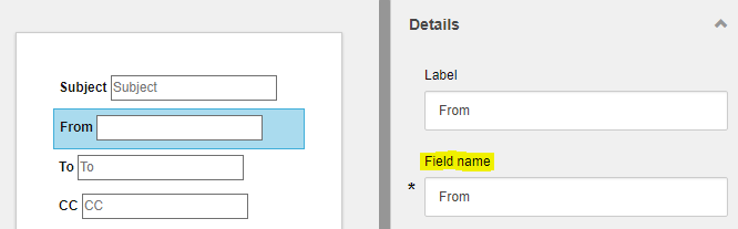 Field Names
