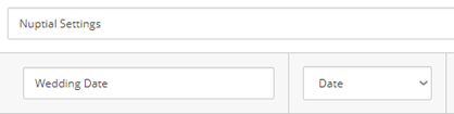 Nuptial Settings Template