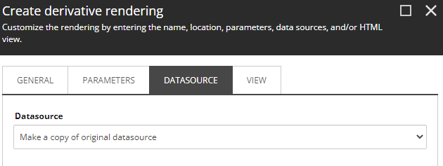 SXA copy datasource