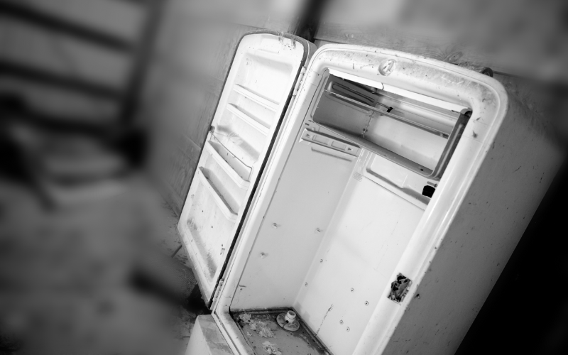 old refrigerator