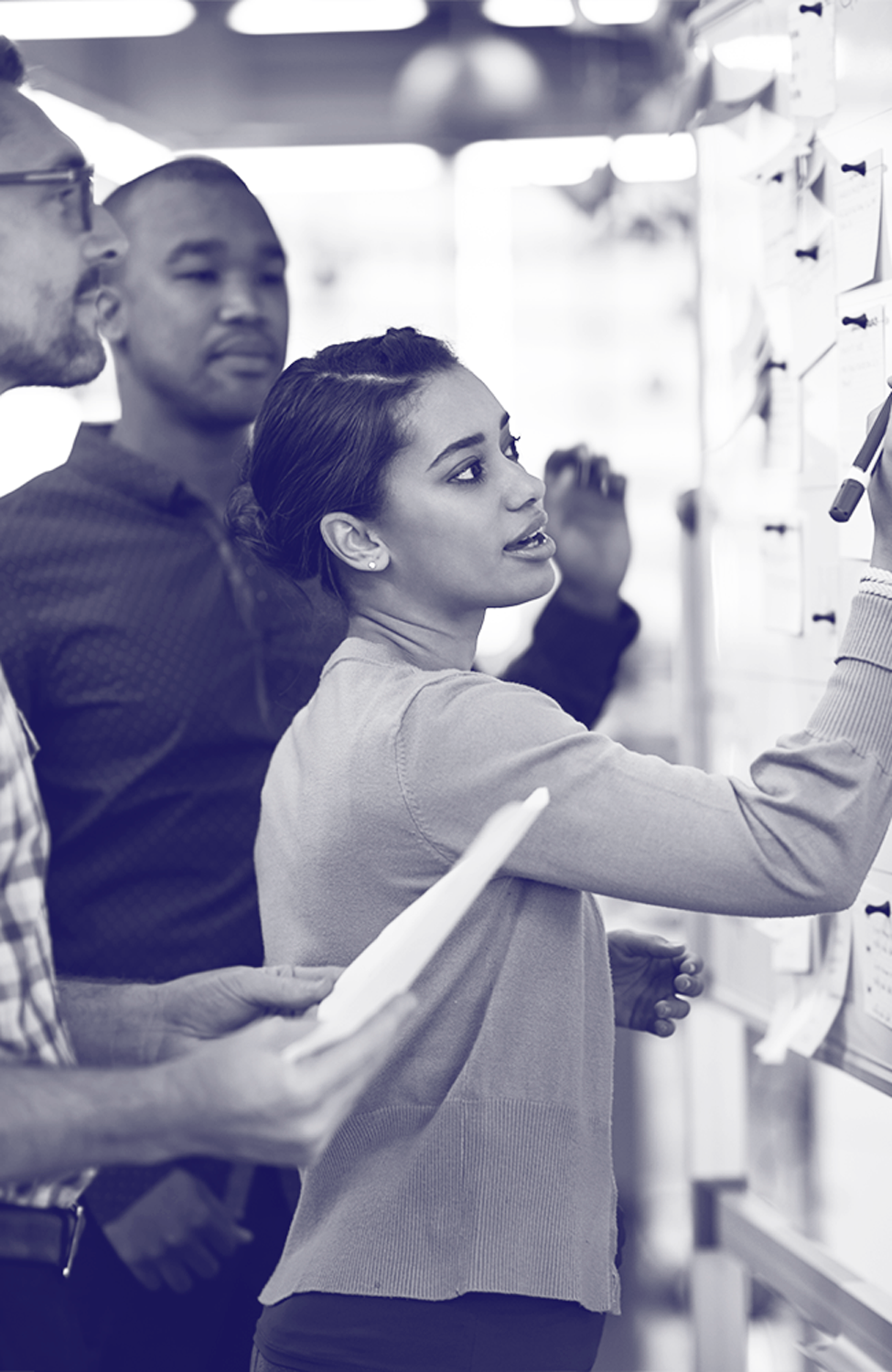 Technical Team whiteboarding