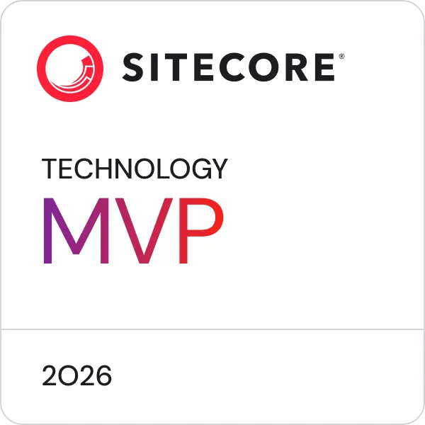 Sitecore Technology MVP, 2026